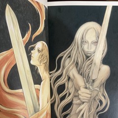 CLAYMORE Art Book Memorabilia Norihiro Yagi Illustration