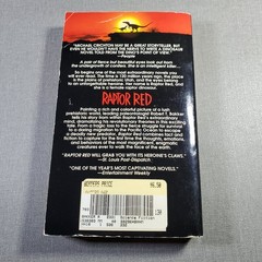 Raptor Red Robert T. Bakker 1996 First Paperback Edition Dinosaur Sci-Fi Bantam