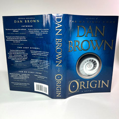 Origin by Dan Brown Hardcover 1st Edition Robert Langdon Book 5 Mystery Thriller