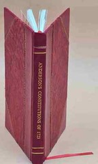 Anderson’S Constitutions Of 1723 1924 [Leather Bound]