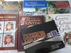 How To Paint Draw Instruction Realistic Perspective Portrait Trees Cottage Lot
