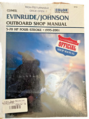 Clymer 1995.2001 Evinrude/Johnson Outboard Shop Manual 5-70HP 4-Stroke B753 NEW