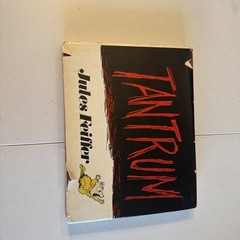 Tantrum by Jules Feiffer 1979 Alfred A Knopf Illustrated First Edition Hardcover