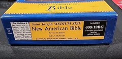 New American Bible Saint Joseph Simulated Leather med, size with box Catholic