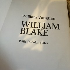 1977 William Blake Art Book William Vaughan PB St. Martin’s 46 Color Plates