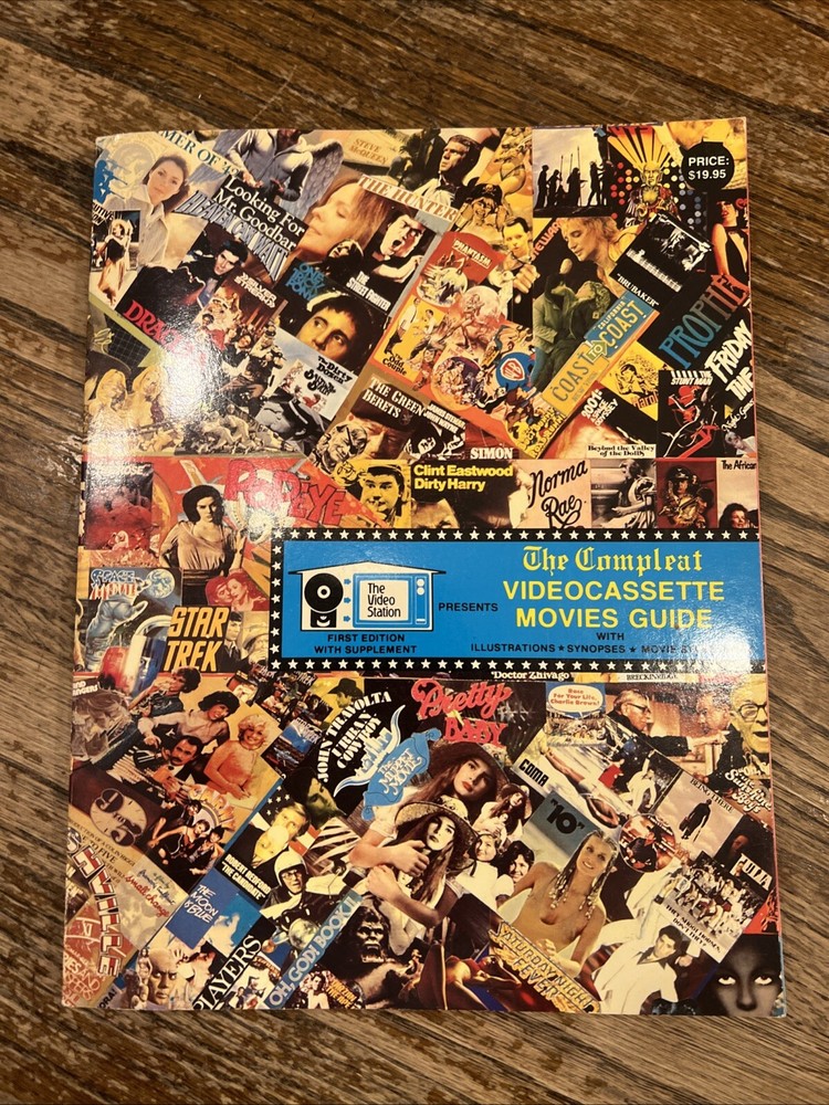 The Compleat VideoCassette Movies Guide Vintage Pop Culture (71318) RK)
