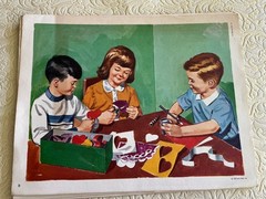 1965 David C Cook Publishing Instructions 7 Holiday Posters Educational ￼