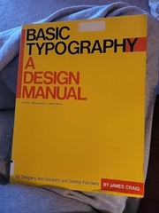 Basic Typography : A Design Manual by James Craig (1990, Trade Paperback)