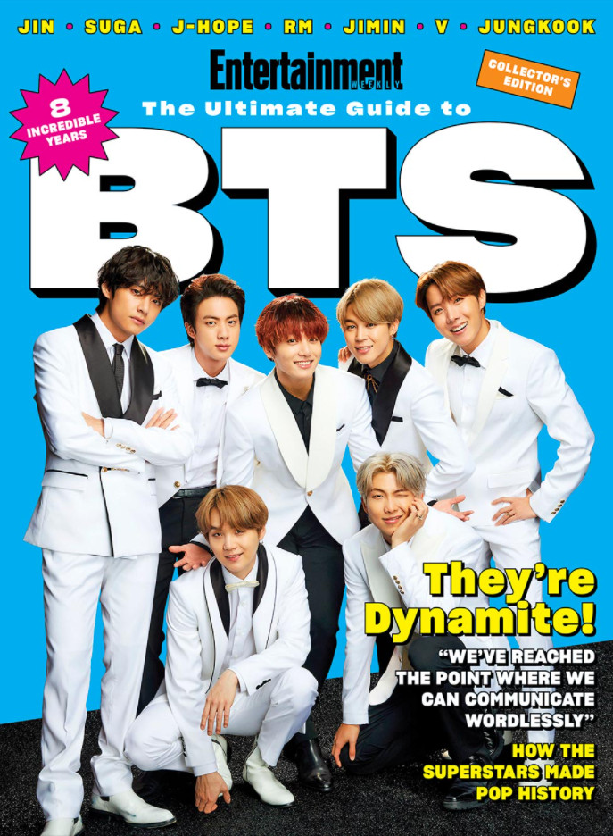 ENTERTAINMENT WEEKLY MAGAZINE | THE ULTIMATE GUIDE TO BTS – THEY’RE DYNAMITE!