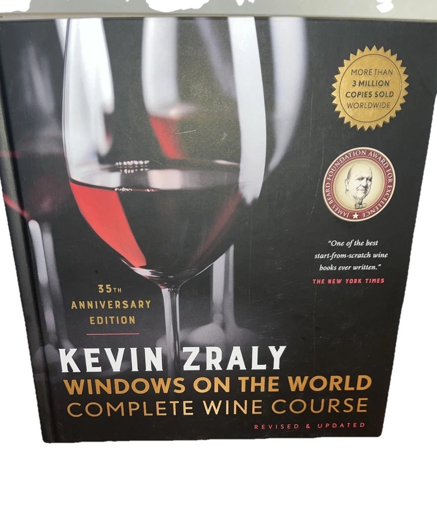 Kevin Zraly Windows on the World – Hardcover, by Zraly Kevin – AUTOGRAPH*