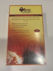 Faith Cache Full Color Scripture Gods Word In Your Heart Memory Cards ~ 390 ~NEW