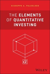 Elements of Quantitative Investing, Hardcover by Paleologo, Giuseppe A., Bran…