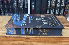 The River She Became Emily Varga SIGNED Waterstones Exclusive HB Sprayed Edges
