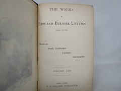 The Works of Edward Bulwer Lytton Volume VIII