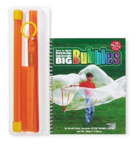 Big Bubbles Book Kit- – Spiral-bound By Editors Of Klutz – GOOD
