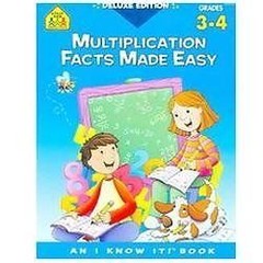 School Zone – Multiplication Facts Made E- 9781589473287, paperback, School Zone
