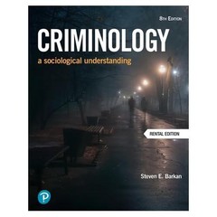 Criminology: A Sociological Understanding by Steven E. Barkan