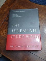 The Jeremiah Study Bible, NKJV: Hardcover, by Dr. David Jeremiah Like New