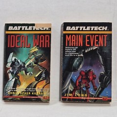 BattleTech ROC Science Fiction Paperback Book Lot 6 Stackpole Charrette Long 90s