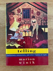 TELLING by Marion Winik 1994 First Edition HC/DJ Clean