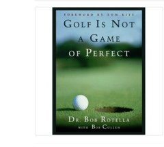 Golf is Not a Game of Perfect by Dr Bob Rotella FREE SHIPPING Hardcover book