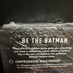 Batman: Arkham Knight Collector’s Edition Strategy Guide! Factory Sealed!!