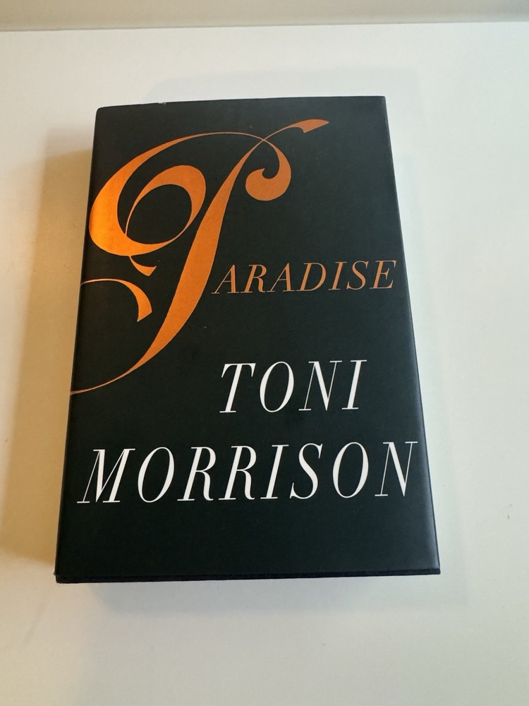 Paradise Toni Morrison 1998 HC DJ 2nd Printing Before Publication Nobel Pulitzer
