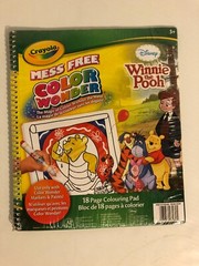 Rare 2012 Crayola Color Wonder – Disney Winnie the Pooh Coloring Pad – 18 pages