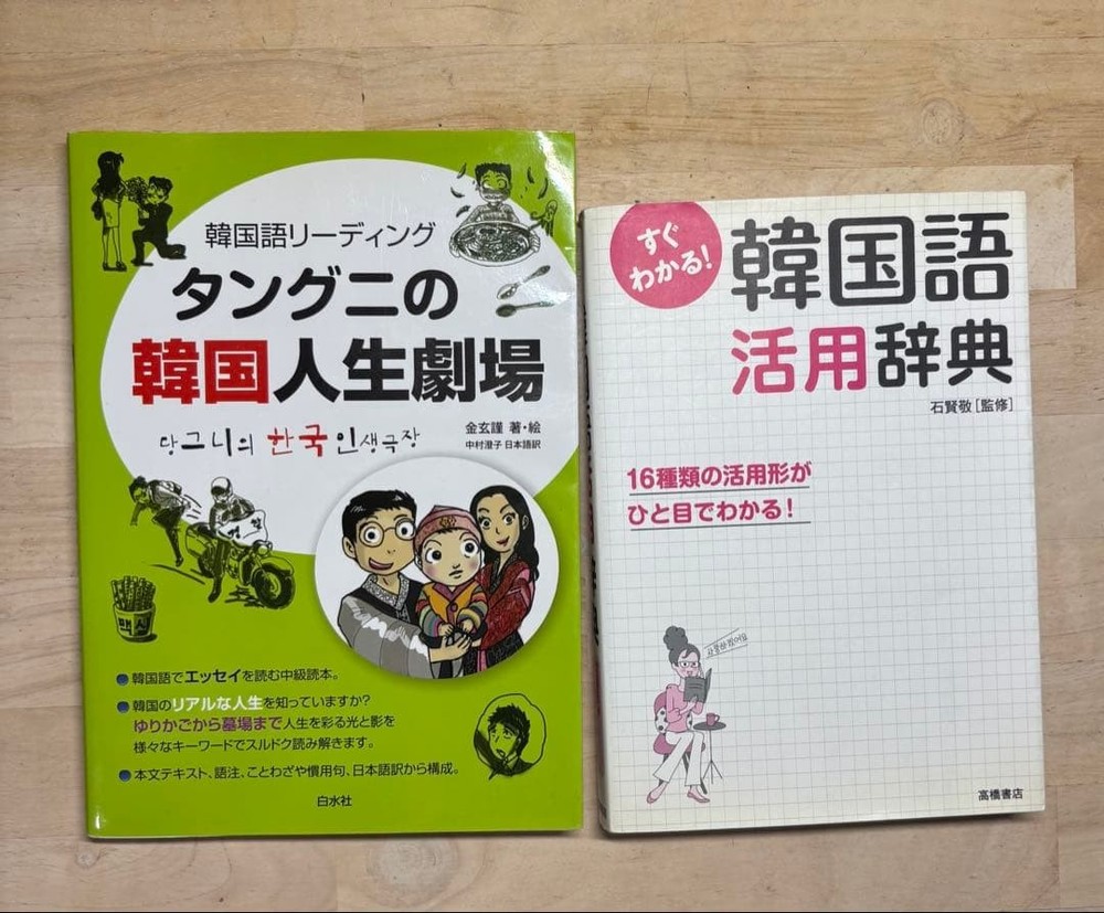 Korean Language Study Book Reading No Notes Suitable for Learners