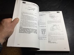 Mitsubishi 6D2 Industrial Diesel Engine Shop Manual 6D22 6D22-T 6D22-TC 11.1L L6