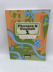 Bob Jones Phonics & English 1 Student WorkText (3rd Edition) NEW