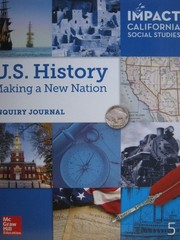 Impact California Social Studies Grade 5 U.S. History: Making A New Nation I…