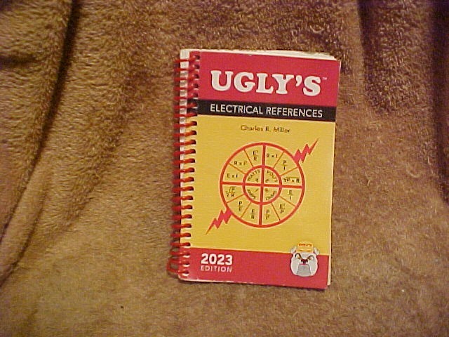 UGLY’S ELECTRICAL REFERENCES 2023 EDITI0N BY CHARLES R. MILLER PB BOOK ****
