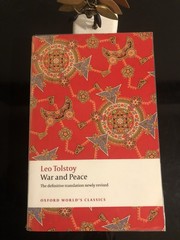 Leo Tolstoy War And Peace Oxford World’s Classics UK 2010 Edition Sec.Print SCLN