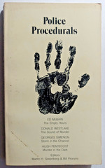 Police Procedurals edited by Greenburgh & Pronzini Paperback Good+ 1st editio