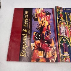 TWO VINTAGE OCP Respond & Acclaim 1996 2002 CATHOLIC LITURGY & HYMNS HYMNAL