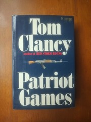 Patriot Games by Tom Clancy – HC 1987 first edition #3.1