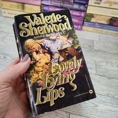 Lovely Lying Lips by Valerie Sherwood 1983 First Print Warner Paperback Romance
