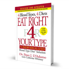 Eat Right 4 Your Type by Dr. Peter J. D’Adamo, Hardcover, Dust Jacket, Diet