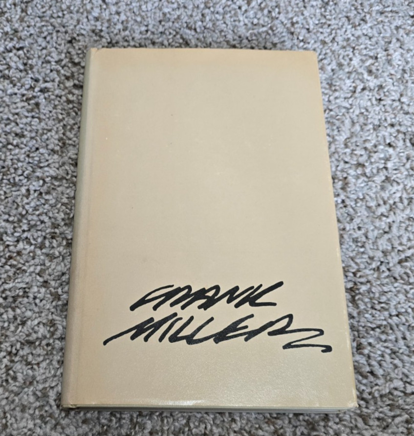 Frank Miller: Cartoons As Commentary 1983, 1st Ed. HC/DJ Des Moines Register