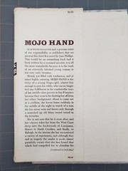 Mojo Hand by Jane JJ Phillips First Edition Hardcover 1966