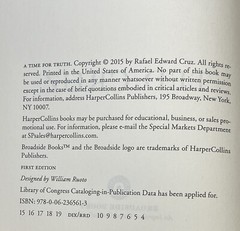 A Time for Truth Reigniting the Promise of hardcover Ted Cruz Family Photos 2015