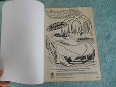 HOT WHEELS 2013 COLORING BOOK DALMATION PRESS. 64 PAGES. NEW!