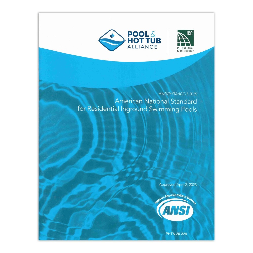 Highlighted and Tabbed – American Residential Inground Swimming Pools ICC-5 2025