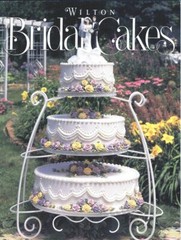 New Wilton Bridal Cakes Book, collection of Wilton cake designs