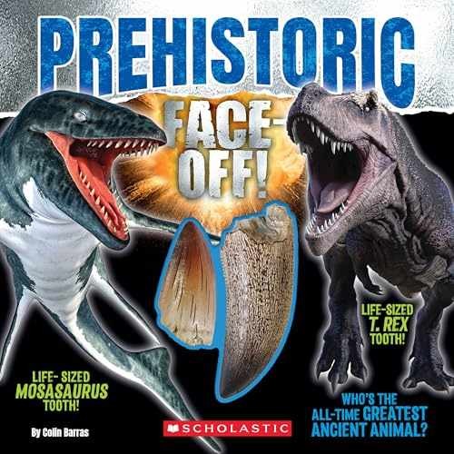 Prehistoric Face-Off! – Novelty Book, by Barras Colin – Very Good x