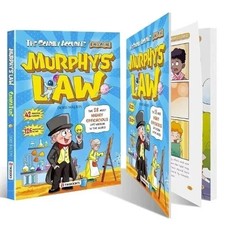 Murphy’s Law Learning Book for Kids 8, 12 with 128 Pages Paperback Illustrated