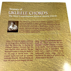 Treasury of Ukulele Chords Paperback Soft Cover Guide by Sakuma Roy – Brand New!