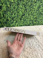 The Blank Book Pastel Proper Clemson New 226 Pgs 9x12x1.25 Coffee Table