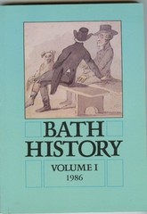 United Kingdom-Bath (Avon) History Volume I, 1986 – Softcover Book , Nice Cond